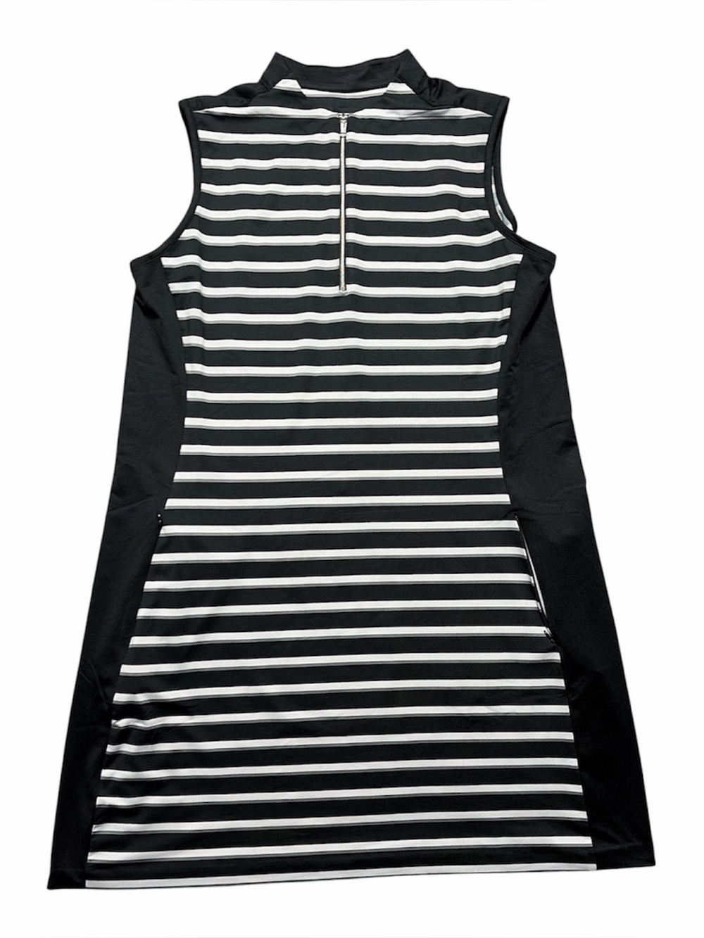 Tail Activewear Black White Sleeveless Golf Tennis Pickleball Dress Size XL